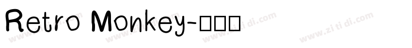 Retro Monkey字体转换